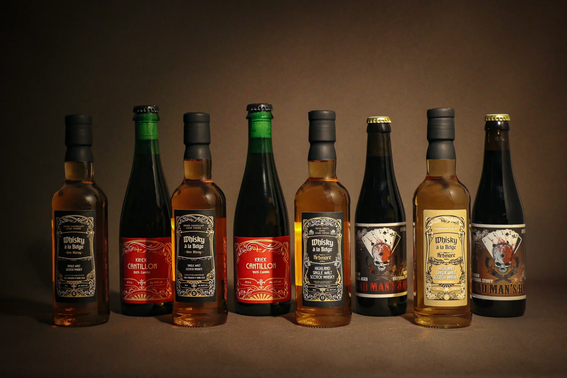 Glen Moray en Ardmore à la Belge