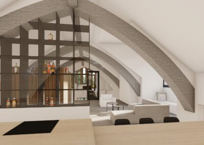 Box Bizar Concept living area