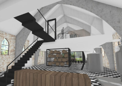 Box Bizar Concept stair case